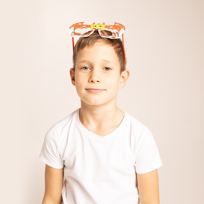 Карнавальные очки &laquo;Дракончик&raquo; пластик, картон