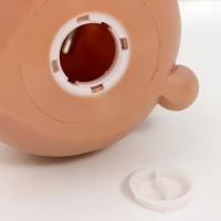 Копилка пластик "Мишутка в короне" 14,5х14х17 см