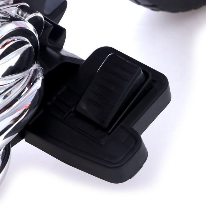 Электромотоцикл &laquo;Чоппер&raquo;, 2 мотора, цвет пламя, глянец