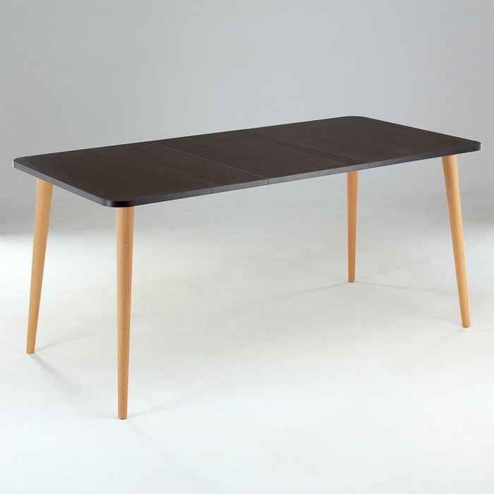 Стол раскладной прямоугольный, 800х1200/1650х755, Дуб Венге