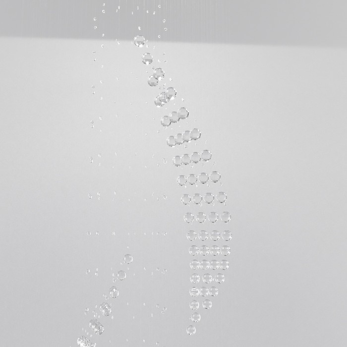 Светильник каскад "Инесса" 9xLED хром 69х60х250см BayerLux