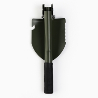 Лопата туристическая, складная &laquo;Никаких преград&raquo;, 36 х 10 см., металлический черенок с ручкой, в чехле