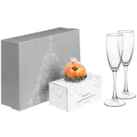 Набор Sparkling Year со свечой «Мандарин» Набор Sparkling Year со свечой «Мандарин»