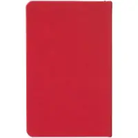 Блокнот Cluster Mini в клетку, красный