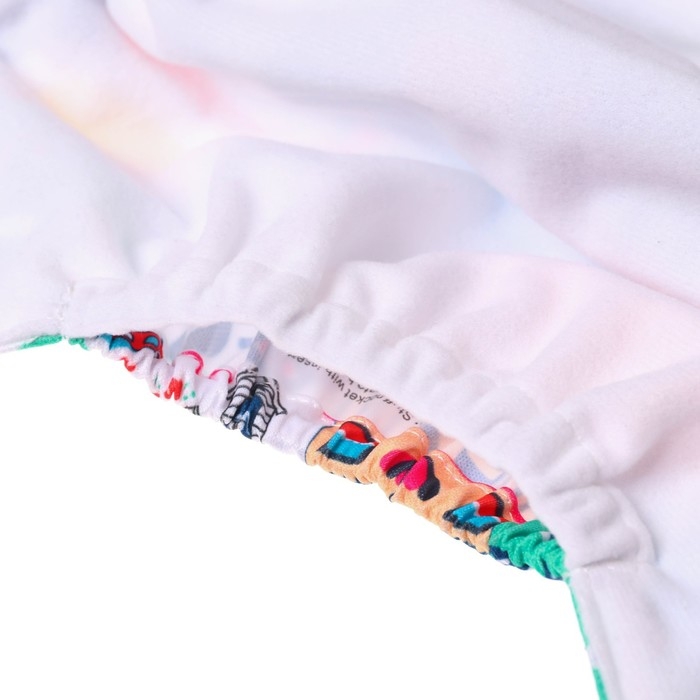 Трусики-подгузник, многоразовый &laquo;Океан&raquo; на кнопках (S,М,L), Крошка Я