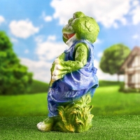 Садовая фигура "Лягушка - Люблю зелень" 54х34см Садовая фигура "Лягушка - Люблю зелень" 54х34см