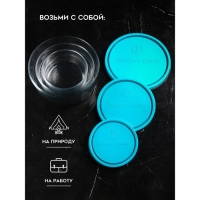 Набор контейнеров «Дена», 1500 мл, 800 мл, 400 мл, стекло, Иран Набор контейнеров «Дена», 1500 мл, 800 мл, 400 мл, стекло, Иран