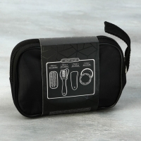 Набор дорожный для обуви "Настоящему мужчине", щетка 2шт., губка, лопатка Набор дорожный для обуви "Настоящему мужчине", щетка 2шт., губка, лопатка