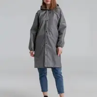 Дождевик со светоотражающими элементами Rainman Blink, серый, размер L