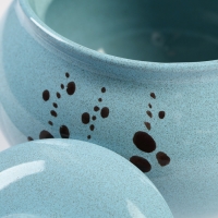 Горшок для запекания "Русский" 0,5л / 12х13см, блюз Горшок для запекания "Русский" 0,5л / 12х13см, блюз