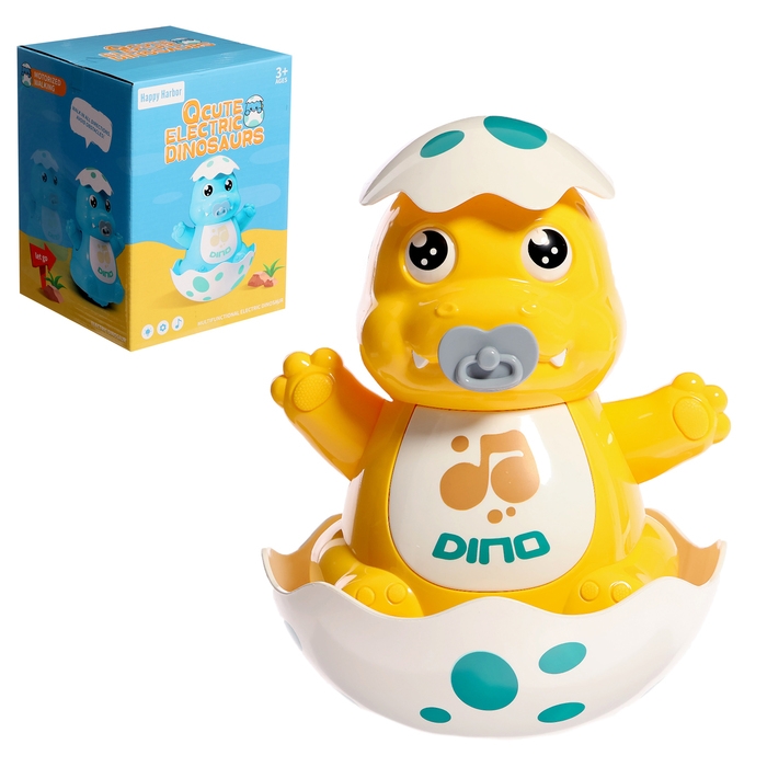 Неваляшка &laquo;Малыш-динозавр&raquo;, цвета МИКС