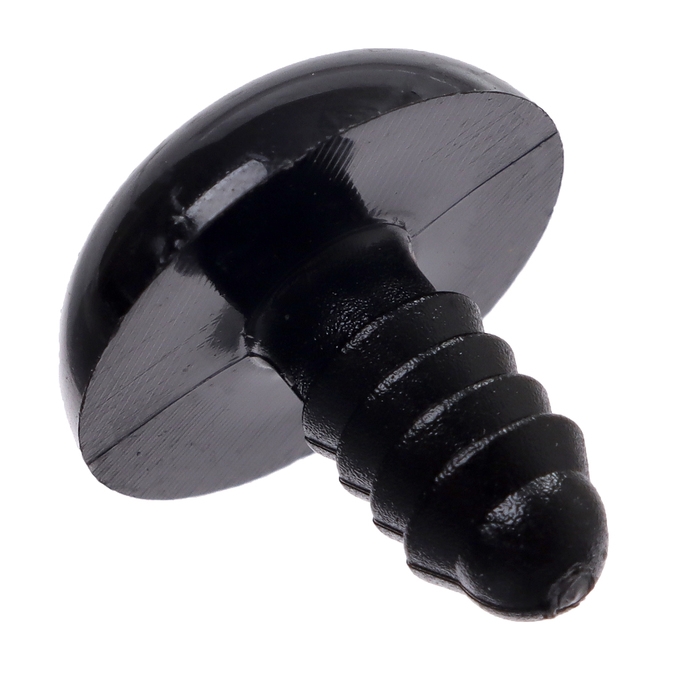 Глаза винтовые с заглушками, набор 20 шт., размер 1 шт. — 1,6 см, цвет чёрный Глаза винтовые с заглушками, набор 20 шт., размер 1 шт. — 1,6 см, цвет чёрный