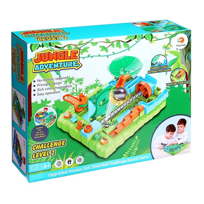 Настольная игра-лабиринт &laquo;Джунгли&raquo;, 1 игрок, 6+