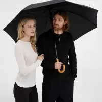 Зонт-трость Classic, коричневый Зонт-трость Classic, коричневый