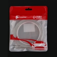 Клейкая нано лента TORSO, прозрачная, двусторонняя, акриловая 10 мм × 3 м Клейкая нано лента TORSO, прозрачная, двусторонняя, акриловая 10 мм × 3 м