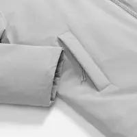 Куртка-парка унисекс Sfera, светло-серая, размер S