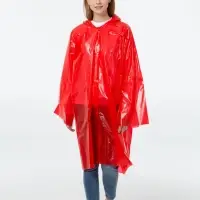 Дождевик-плащ BrightWay, красный Дождевик-плащ BrightWay, красный