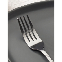 Набор вилок столовых Доляна &laquo;Соты&raquo;, h=20 см, 6 шт, цвет серебряный