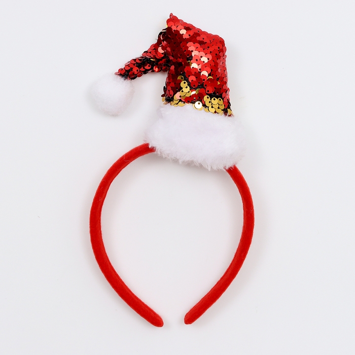 Карнавальный ободок &laquo;Колпак&raquo;, с пайетками