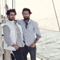 Рубашка мужская в полоску Reno, темно-синяя, размер S Рубашка мужская в полоску Reno, темно-синяя, размер S