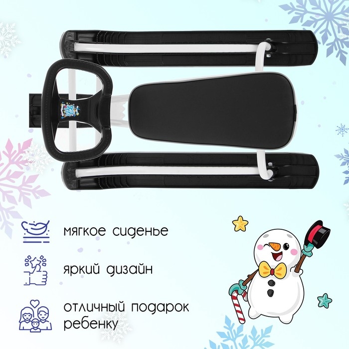 Снегокат «Тимка спорт», ТСЛ+/Б, цвет белый Снегокат «Тимка спорт», ТСЛ+/Б, цвет белый