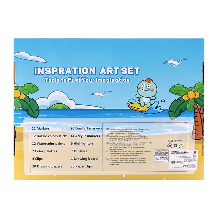 Набор для рисования Зверушки Синий