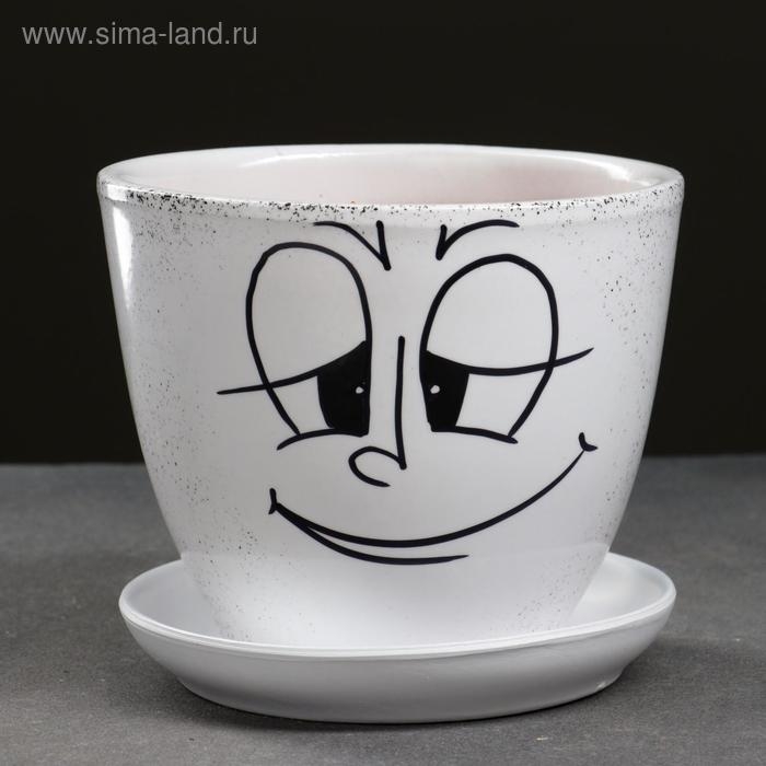 Горшок цветочный Настроение 1 л