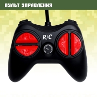 Грузовик радиоуправляемый &laquo;Военный&raquo;, работает от аккумулятора, цвет зелёный