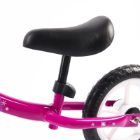 Беговел 12", детский облегченный, 2+, &laquo;Холодное сердце&raquo;, цвет фиолетовый