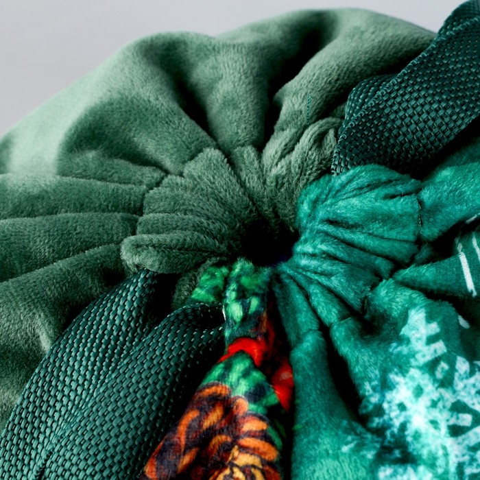 Сумка детская новогодняя &laquo;Тому, кто хорошо себя вёл&raquo;, 35 х 30 см, на новый год