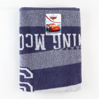 Полотенце махровое &laquo;Тачки&raquo;, 70х130 см, 100% хлопок, 420гр/м2