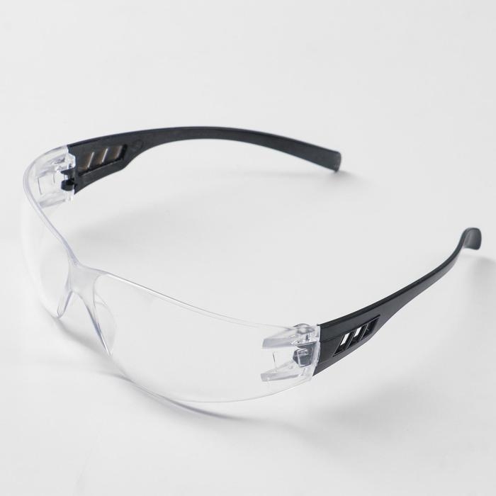 Очки защитные Очки защитные "Исток" открытого типа Классик(прозрачные) с черной дужкой