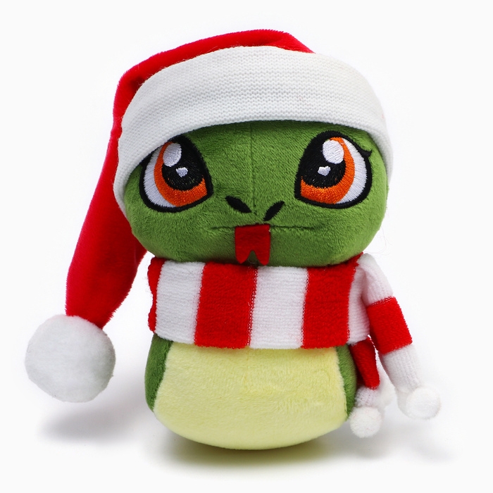 Мягкая игрушка &laquo;Змея&raquo;, в шапке и шарфе