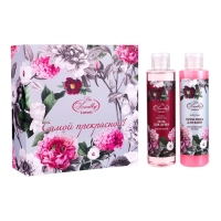 Подарочный набор косметики Liss Kroully: крем-пена для ванн, 260 мл + гель для душа, 260 мл Подарочный набор косметики Liss Kroully: крем-пена для ванн, 260 мл + гель для душа, 260 мл