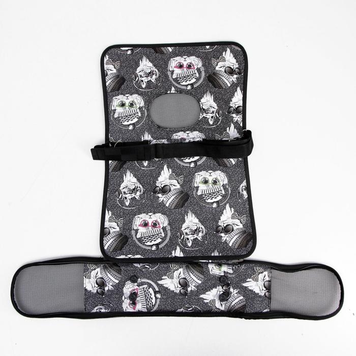 Сумка - переноска для животных Сумка - переноска для животных "Зимние коты", размер S, 37,5 х 17 х 22 см