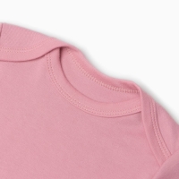 Боди детский, цвет пудра, рост 74 см