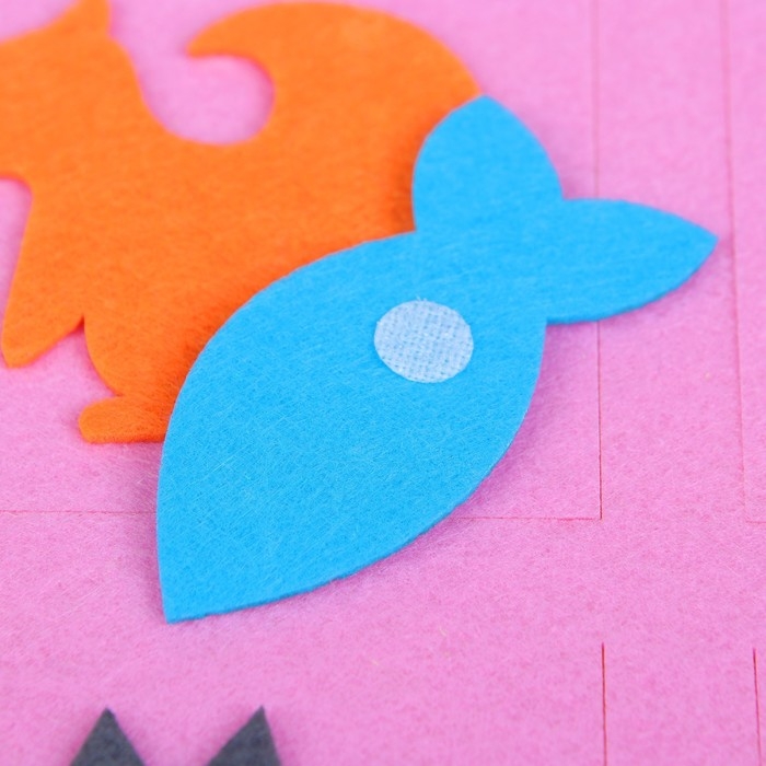 Игрушка из фетра развивающая &laquo;Мемори фигуры&raquo;