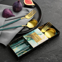 Набор столовых приборов: ложка и вилка «В эстетике твоего вкуса». Набор столовых приборов: ложка и вилка «В эстетике твоего вкуса».