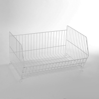 Горка-накопитель из четырёх корзин, 63×43×120, цвет белый Горка-накопитель из четырёх корзин, 63×43×120, цвет белый