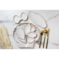 Соусник керамический &laquo;Морская ракушка&raquo;, 8 х 13 см., 25 мл., цвет белый