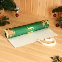 Коврик-лежак с принтом "Пусть богатство приходит в ваш дом", 50х155 см Коврик-лежак с принтом "Пусть богатство приходит в ваш дом", 50х155 см