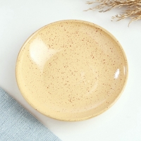 Блюдце "Борисовское" малое, 10х2см, каракум