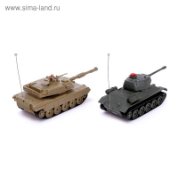 Танковый бой &laquo;Военная стратегия&raquo;, на радиоуправлении, в наборе 2 танка