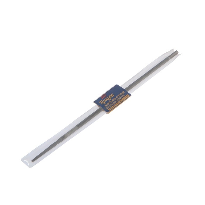 Напильник ТУНДРА, для заточки цепей шаг 0.325", круглый, сталь ШХ15, d=4.8 мм, №3, 200 мм