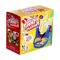 Настольная игра на развитие логики и счёта &laquo;Бинго маниЯ&raquo;, 35 двусторонних карточек
