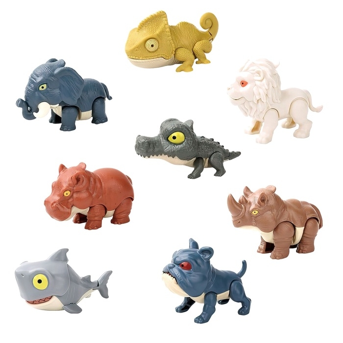 Игровой набор &laquo;Wild. Зубастики&raquo;, 1 фигурка, подвижные детали, цвет МИКС