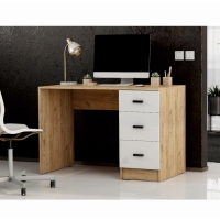 Стол письменный СТАНДАРТ, 1100х750х590, Дуб Вотан/Белый Стол письменный СТАНДАРТ, 1100х750х590, Дуб Вотан/Белый