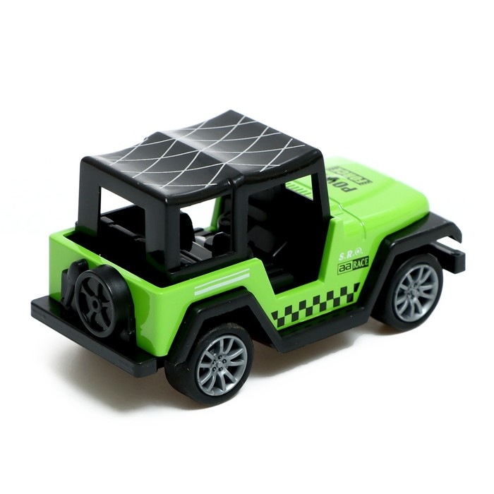 Машина металлическая &laquo;Крутые гонки. Внедорожник&raquo;, инерция, 1:64, МИКС