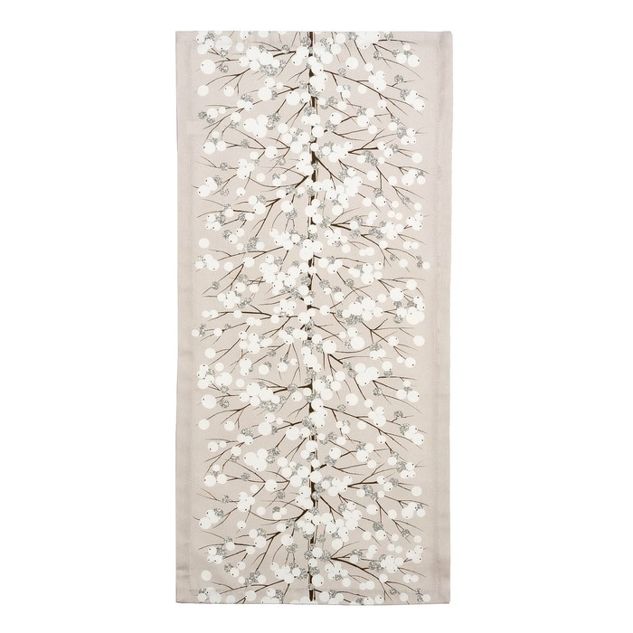 Новый год. Дорожка на стол "Этель" Гирлянда 30х70 см, 100% хл, саржа 190 гр/м2