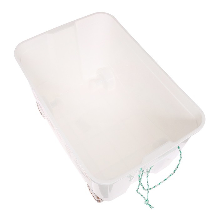 Ящик для игрушек «Зверушки на опушке», на колёсах, с декором, 580 × 390 × 335 мм Ящик для игрушек «Зверушки на опушке», на колёсах, с декором, 580 × 390 × 335 мм